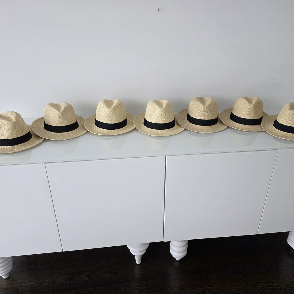 Halogen Cream Fedora with Black Band - Picture 5 of 7